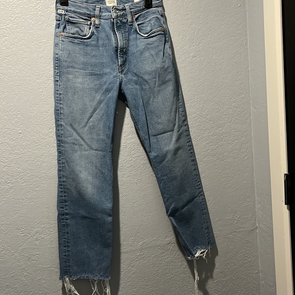 Citizens of Humanity Daphne Crop High Rise Stovepipe Jeans - Picture 6 of 11